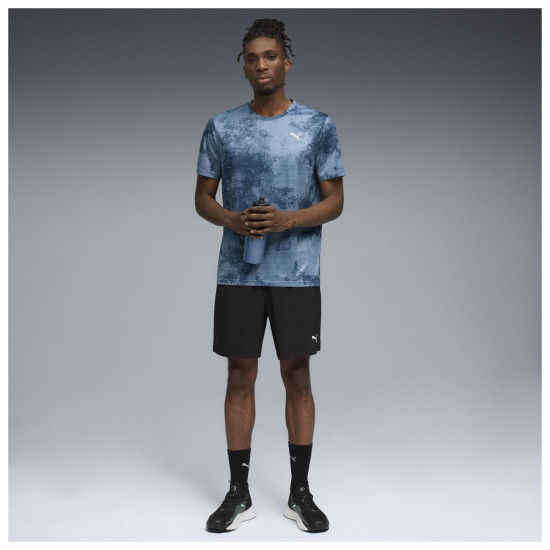Puma Ανδρική κοντομάνικη μπλούζα Train All Day Essentials Allover Printed Tee